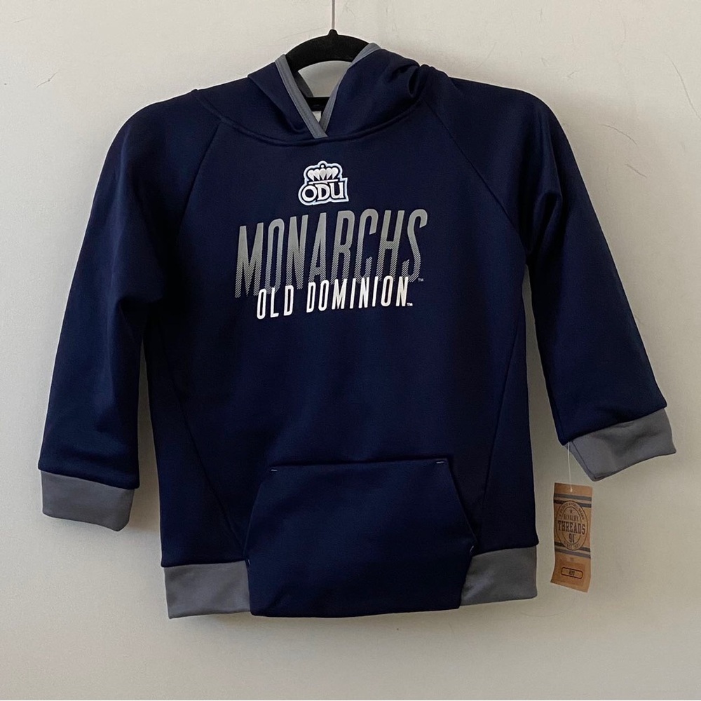 Boys’ Rivalry Threads Old Dominion Monarchs Pullover Hoodie Size Small 6/7